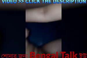 Indian Bengali Beautiful Girl Selfie showing boobs and pussy with Bengali Audio