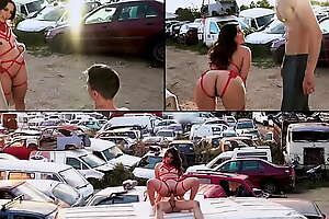 Ariana Van X Gets Her Spanish Big Ass Fucked In Junkyard By Tommy Cabrio (Debut Scene!)