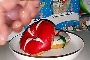 My Christmas Cum donuts were delicious 
