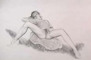 beautiful drawings of naked women