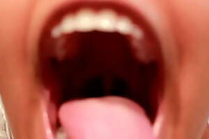 Throat, tongue and roof of mouth