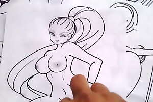 How to draw Hentai Ecchi OF VADOS DESNUDA POCISION #2 LA HEMBRA DE GOKU NUESTRO DIOS XDEIOSPERVERSUS