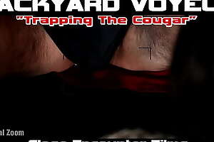 PROMO - TRAPPING THE COUGAR - Voyeur Neighbor Adventure in the Big City  Neighbor Exhibitionist Straight Guy with Big Cock  Ultimate Fantasy Voyeur Experience piercing the night and capturing the Private Affairs of my Neighbor 