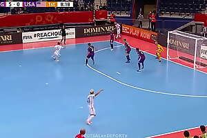Argentina 11-0 EE UU  Mundial Futsal Lituania 2021
