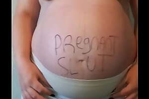 Pregnant slut
