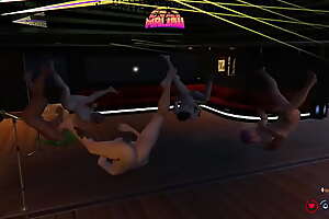 Danny Bond e irmãs do gozo dançando peladinhas molhadinhas no iate na cidade de Malibu RP