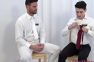 SinfulMormonsxxx vids  - Soon, Elder Nobello is tied to the chair as President Reed proves his body loves the touch of a man!