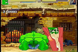 MUGEN -  The Incredible Hulk (Marvel) VS Brian Battler (The King of Fighters) - Watch Mode