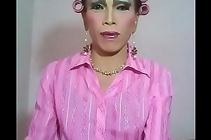 Patricia pattaya pink dress makeup chic