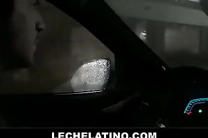 Young Latin Taxi Driver Takes RAW Cock And Sucks - LECHELATINO XXX video 