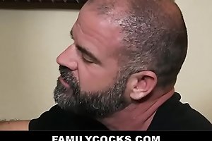 Hairy Stepdad Seduces And Bangs Two Twinks RAW - FAMILYCOCKS XXX video 