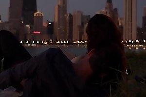 Emmy Rossum - Topless outside in Shameless Sex Scene - (uploaded by celebeclipsexxx vids )