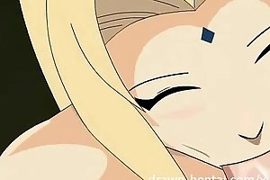 Naruto anime - fantasy sex with tsunade