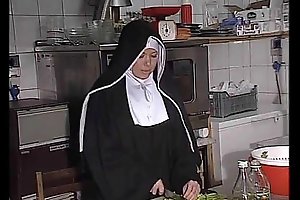 German nun fucked into ass to caboose