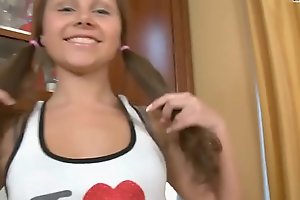 singlegirlshdxxx vids  - Young east european teen girl masturbates when home alone