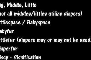 ABDL adultbaby ageplay terminology and slang