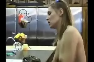 Anal Stranger in Kitchen