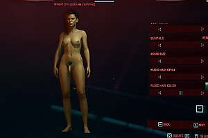 Cyberpunk 2077 - Female Character has a Penis (Shemale)