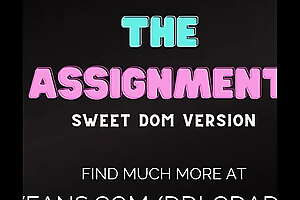 The Assignment  - DDLG ASMR - DDLGDaddyDom