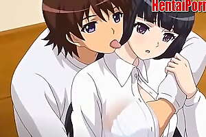 Hentai, hermana celosa tiene sexo con su hermano después de hacer la tarea 