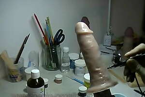 paint prosthetic penis