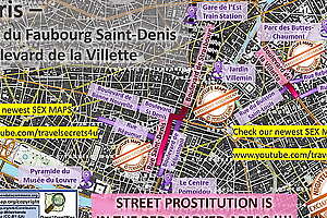 Paris, France, Sex Map, Street Prostitution Map, Massage Parlours, Brothels, Whores, Freelancer, Streetworker, Prostitutes