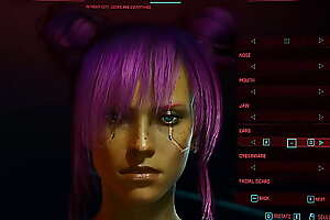 Cyberpunk Female Character Customization