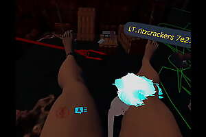 VRCHAT: having fun with friend
